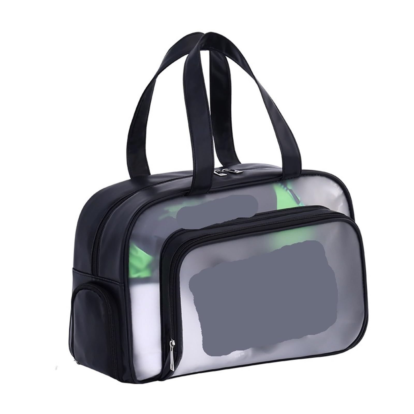 Sac de plage imperméable pour femme - Grande capacité - Séparation sèche et humide - Sac de rangement à une épaule (fromage, abricot, XL), Sans compartiment à chaussures 2