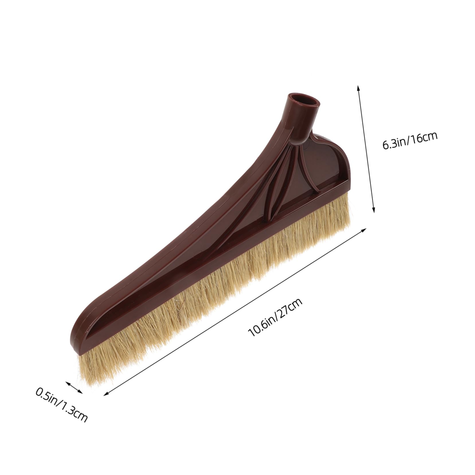 Happyyami Broom Head Replacement Sweeper Brush for Home Cleaning Easy to Install and Use Flexible Bristles for Efficient Dirt Removal for Indoor and Outdoor Surfaces