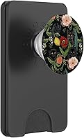 Vista 8 de Botanical and Black Cats PopSockets - Agarre y soporte para teléfonos y tabletas, Negro