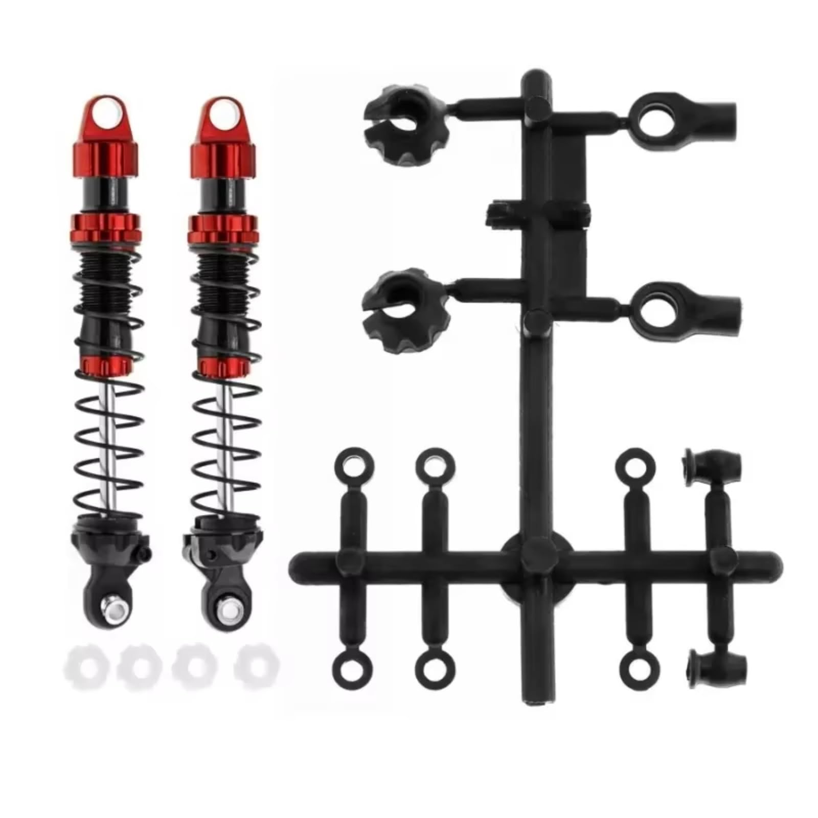 Amortisseurs en Métal 80 Mm Anti-Fuite pour Suspension Axial SCX10 TRX4 - 2