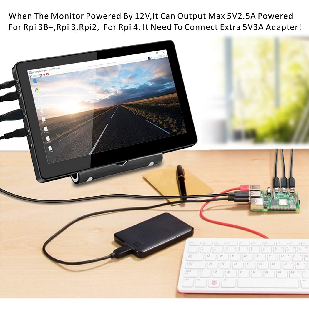 Amazon.co.jp: Raspberry Pi用タッチモニター Eleduino 7インチ 1024