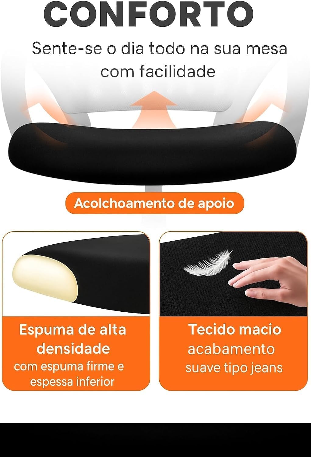 Review da Cadeira de Escritório Ergonômica: Conforto e Estilo para Seu Trabalho 7 618CsZDuRpL. AC SL1500