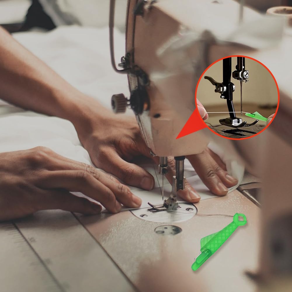 Infila aghi da cucito automatico, tipo pesce, infila aghi rapidi per cucire a mano, strumenti per macchina da cucire, accessori da cucito, progettato per gli amanti del cucito