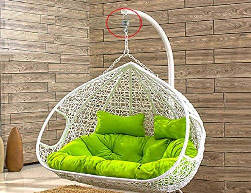 BigTron Hammock Spring, Hardened Galvanized Steel Extension Spring for Hanging Hammock Chairs and Porch Swings, 600lb / 270kg Weight Capacity