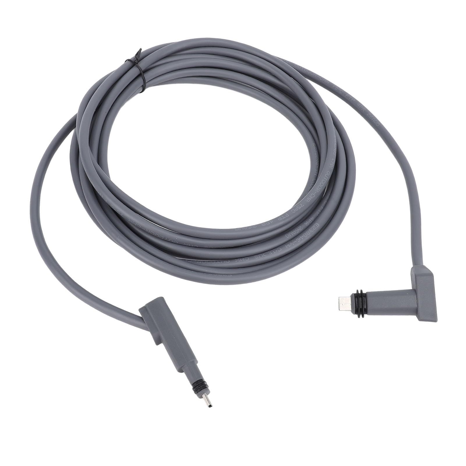 Extensión de cable satelital XTEVU, refuerzo de señal 26AWG, compatible con satélite rectangular V2, cable de red de 1200Mbps (10m)
