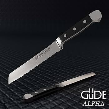 Amazon｜Gude(ギューデ) ナイフ ブレッドナイフ Alpha パン 包丁