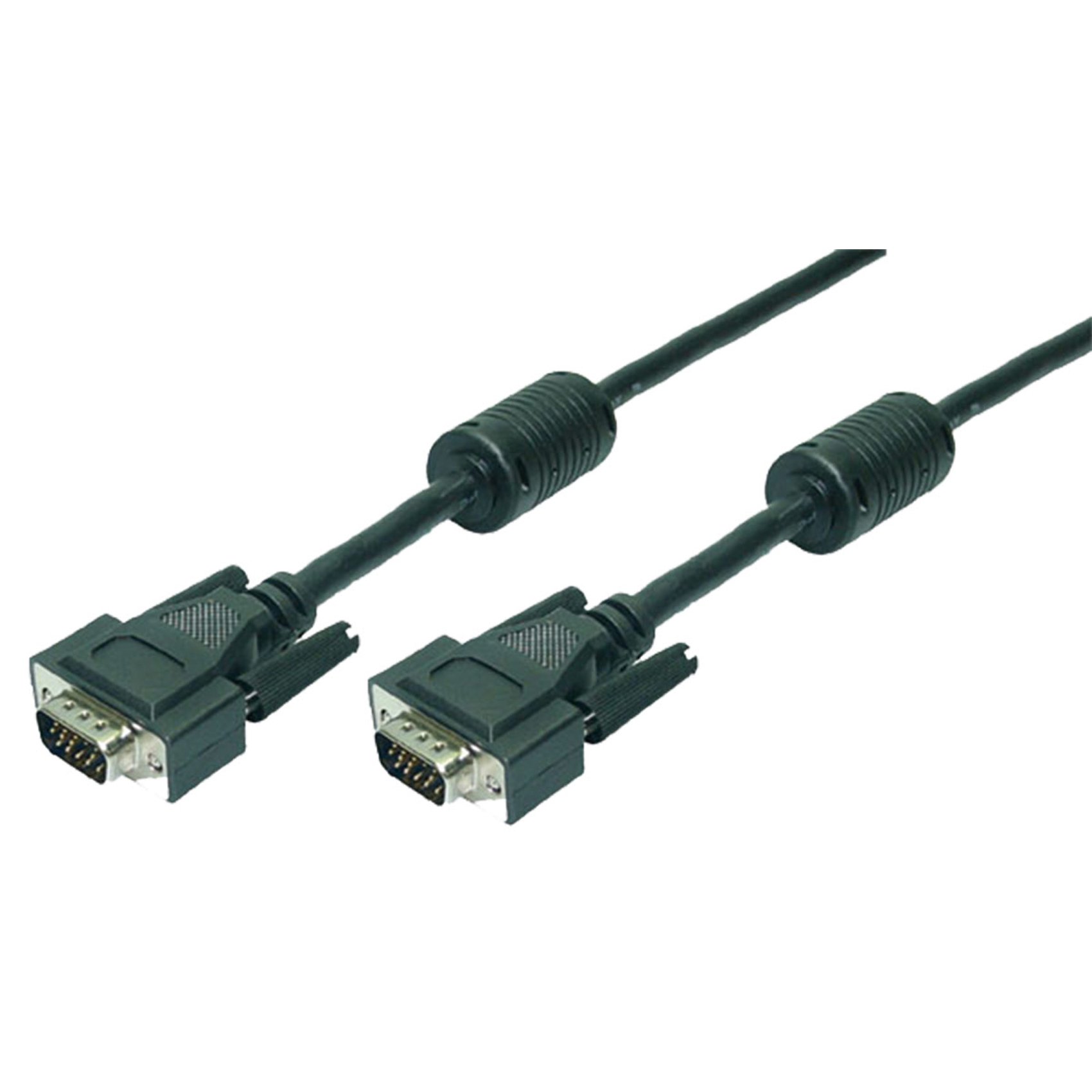 LogiLink 20m VGA M/M cavo VGA VGA (D-Sub) Nero