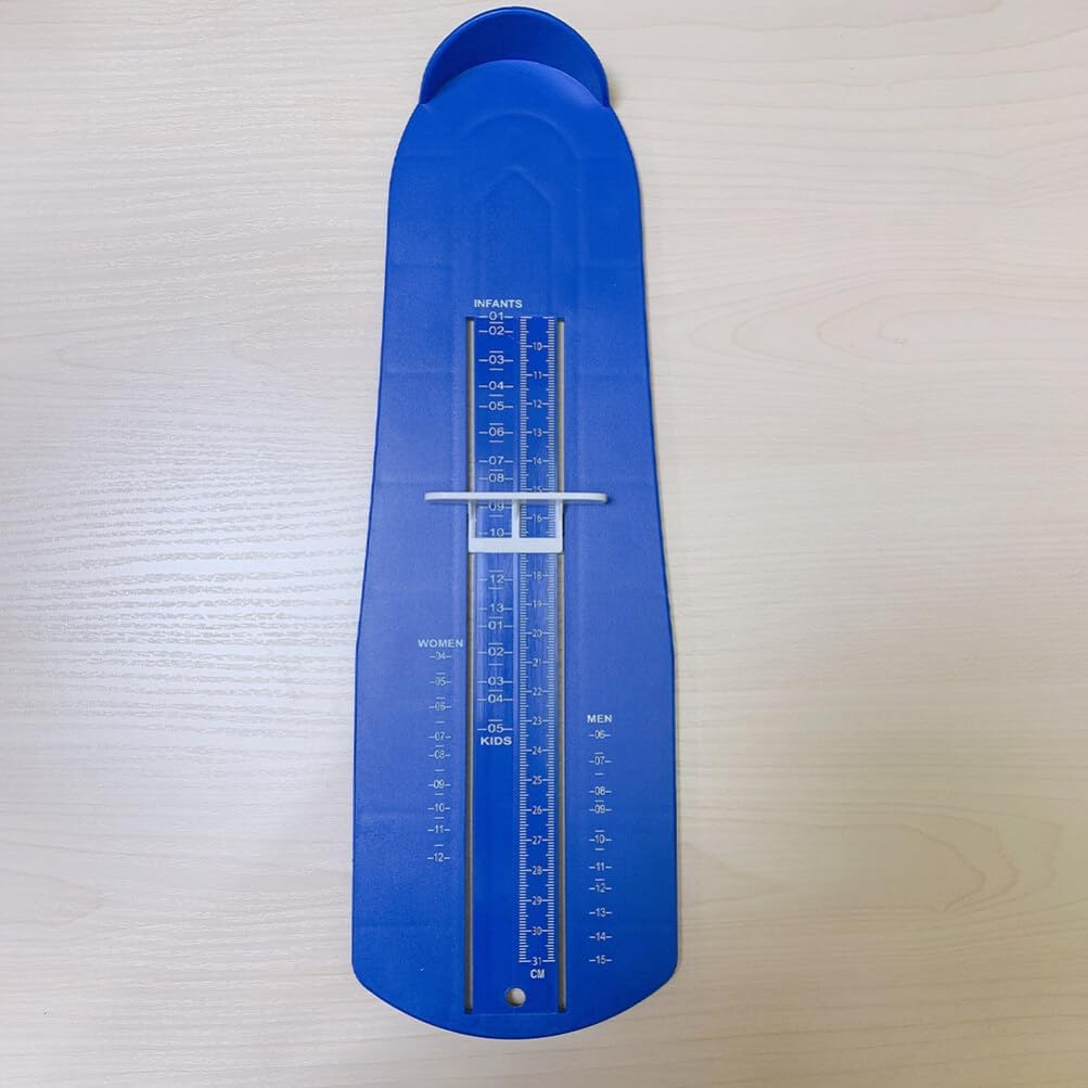 Angoily 2pcs Boy Girl Shoe Foot Measuring Ruler Accurate Shoe Measurement Device for Boy Girl Easy to Read Convenient Foot Gauge for Growth