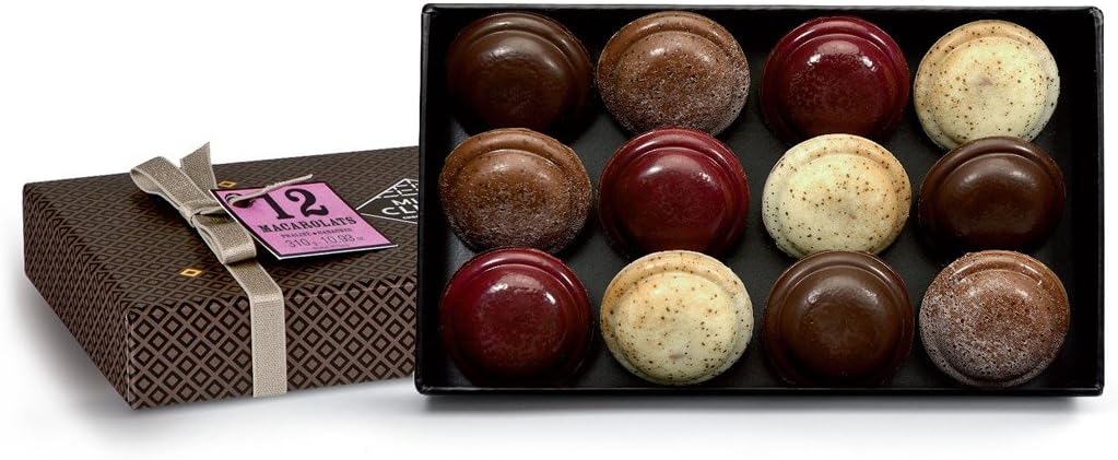 Michel Cluizel Macarolats Gift Box - 12 Box