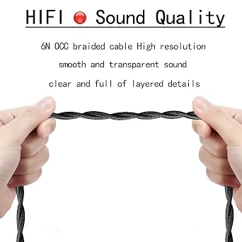 HE400SE Balanced Cable Compatible with Hifiman Sundara HE4XX HE-350 HE1000 HE560 4.4mm to Dual 3.5mm Works on Sony WM1A NW-ZX505 Digital Music Players(4.4mm)