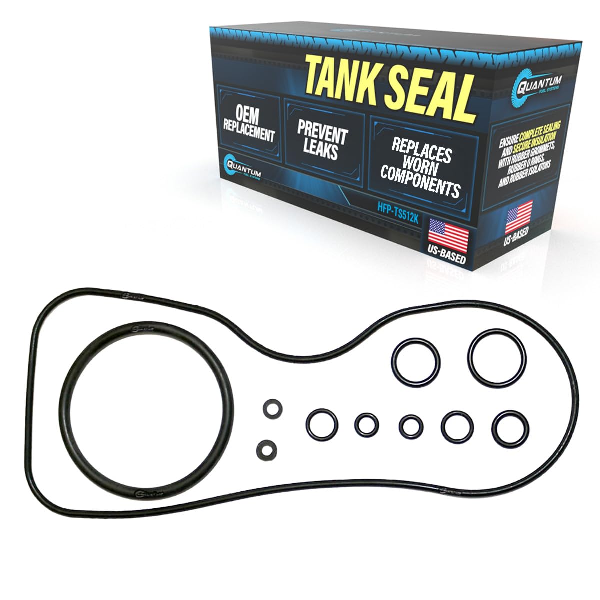 QFS Fuel Pump Tank Seal Kit for Mercury MerCruiser 150HP-300HP