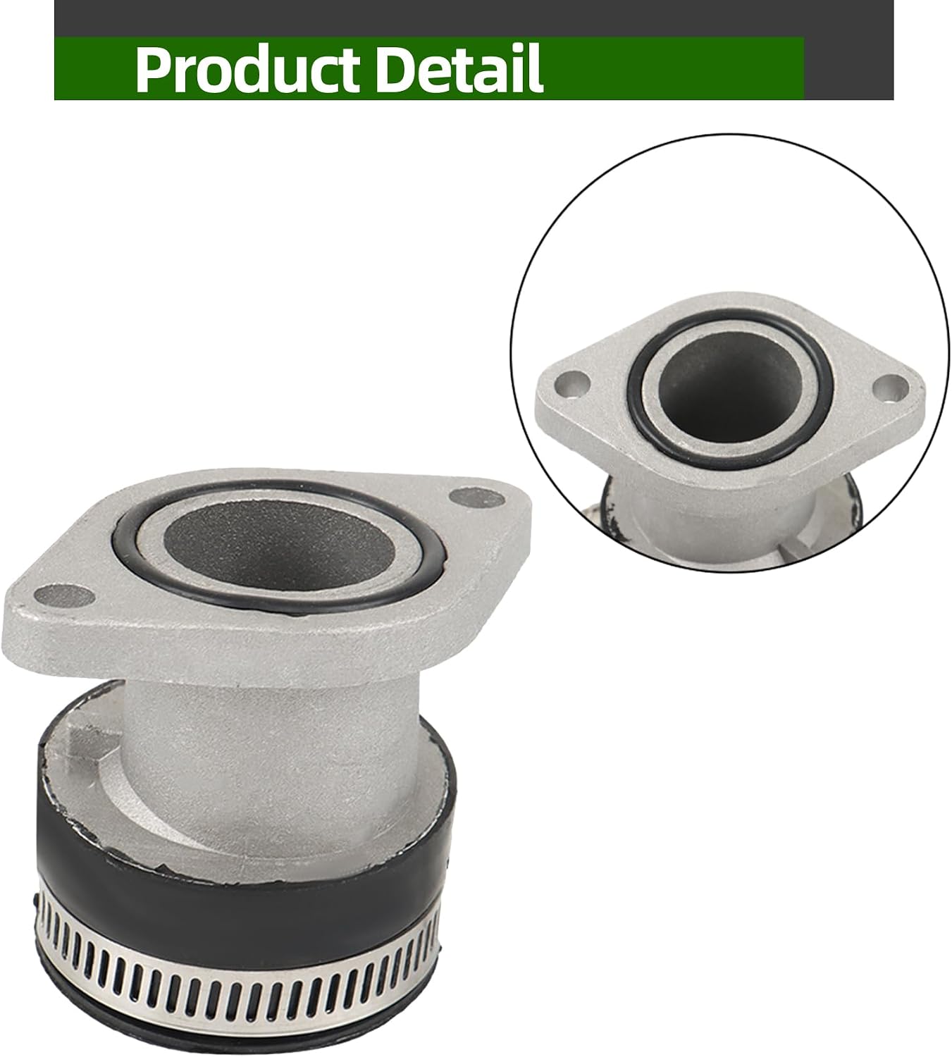 ALL-CARB Intake Boot Carburetor Boot Replacement for Yamaha Bear Tracker 250 YFM250 1999-2004 Replacement for 91317-06020-00 90450-49001-00