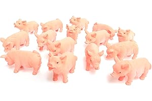 15 Piece Farm Animal Figurine Set