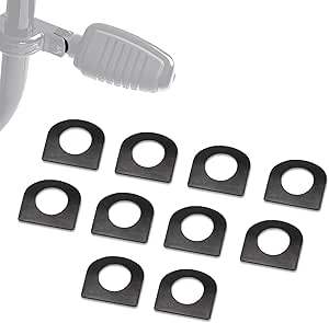FOVPLUE Foot Peg Spring Washers(10-Pack), Footpeg Support Bar Spring ...