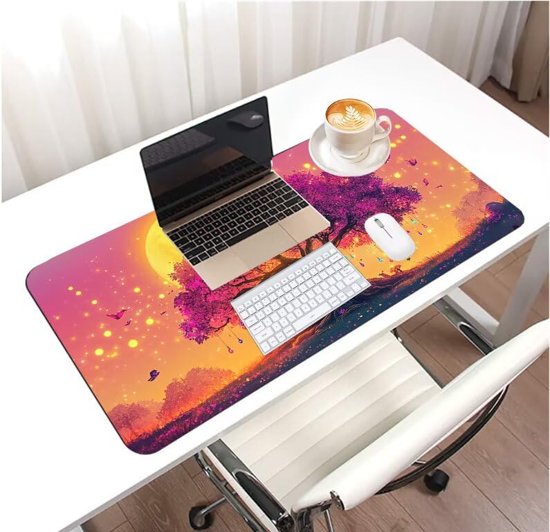 Tapis souris XXL imperméable lavable avec base caoutchouc antidérapante PC - 3
