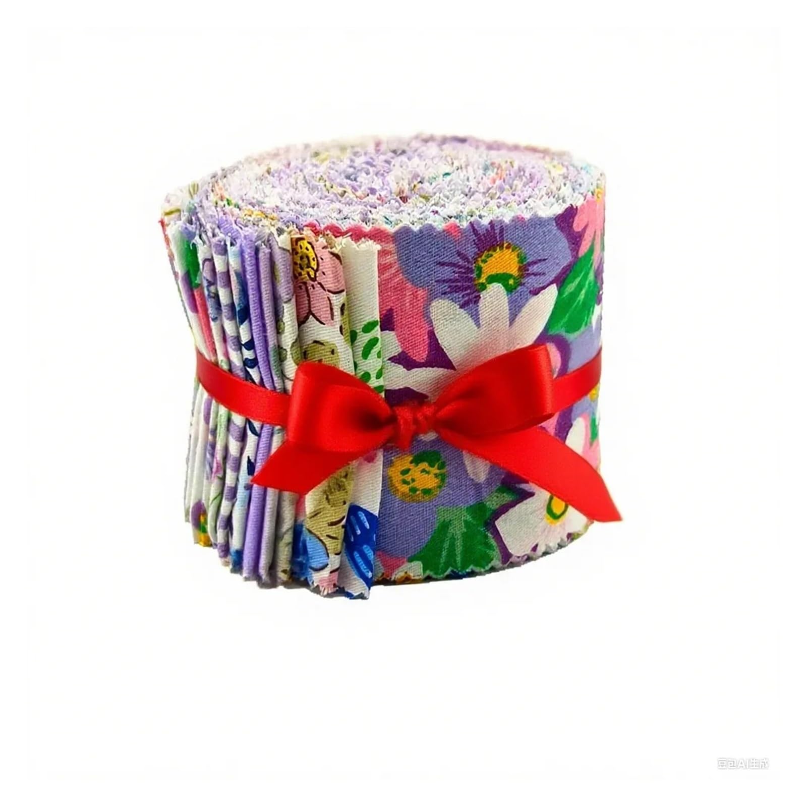 Patchwork Fabric 40Pcs Quilting Rolls Patchwork Craft Cotton Quilting Strips Sewing Craft Fabric DIY Needlework Cloth
