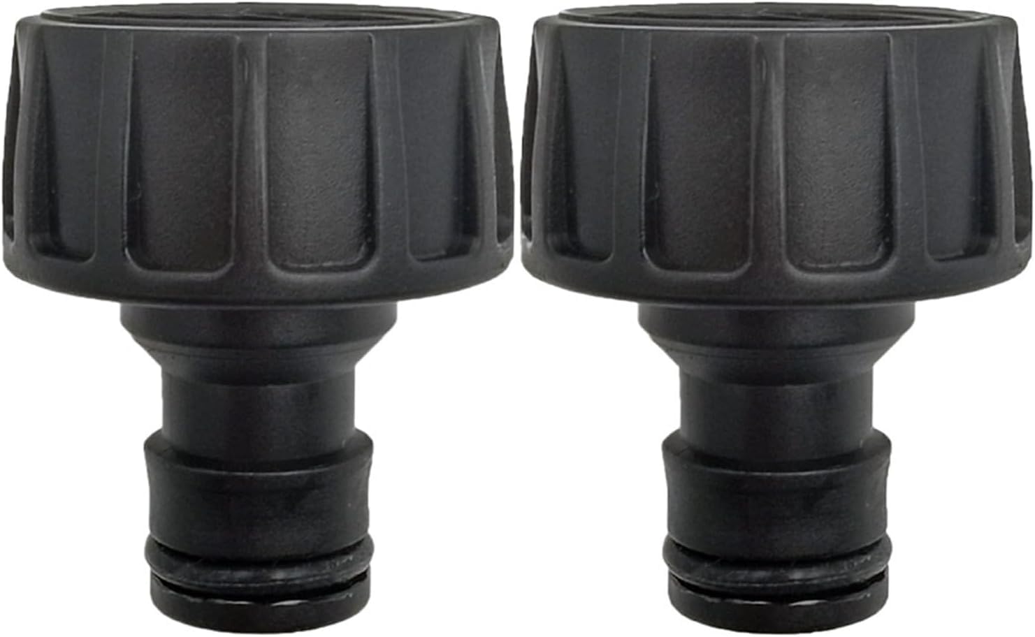 3/4 Inch Male Thread Hose Adapter, Quick Connector Nipple for Garden Hose, Drip Irrigation and Watering System, 2 Pack(H-USA-2pcs)