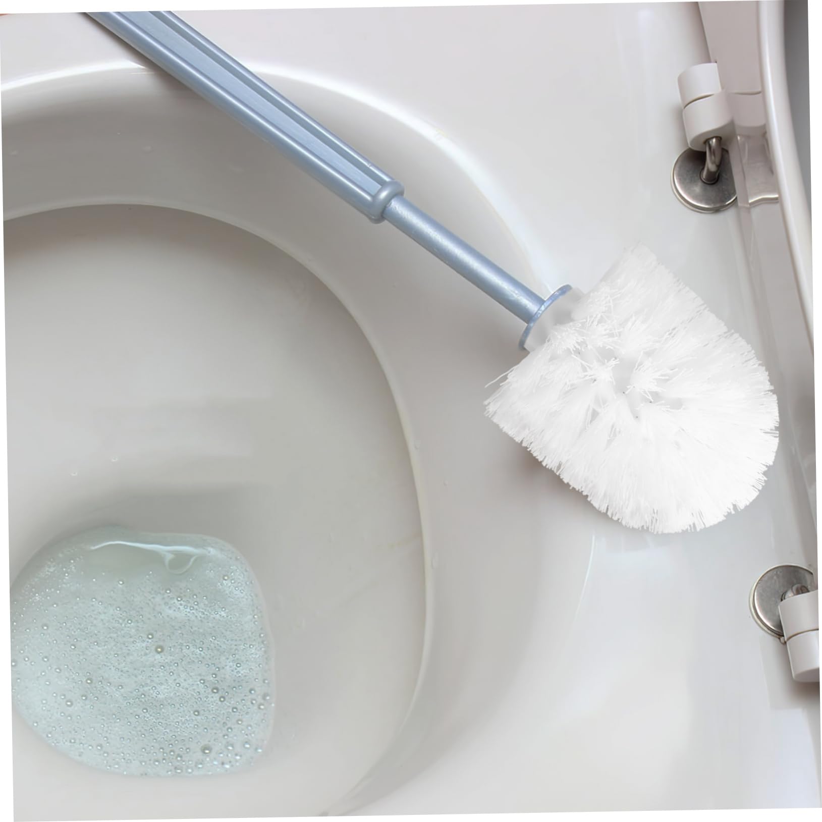 Ciieeo 15 STK Bürstenkopf Toilettenbürstenteil Badezimmer-Reinigungswerkzeug Badezimmer zubehör reinigungsbürste WC Bürste Ersatzkopf Badezimmerzubehör Ersatzköpfe aus Kunststoff PVC Weiß