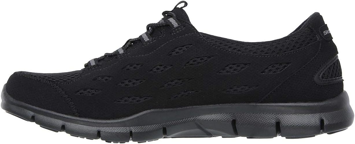 Skechers Women's Gratis-Going Places Fashion Sneaker, Black, 7.5 M US - Image 7