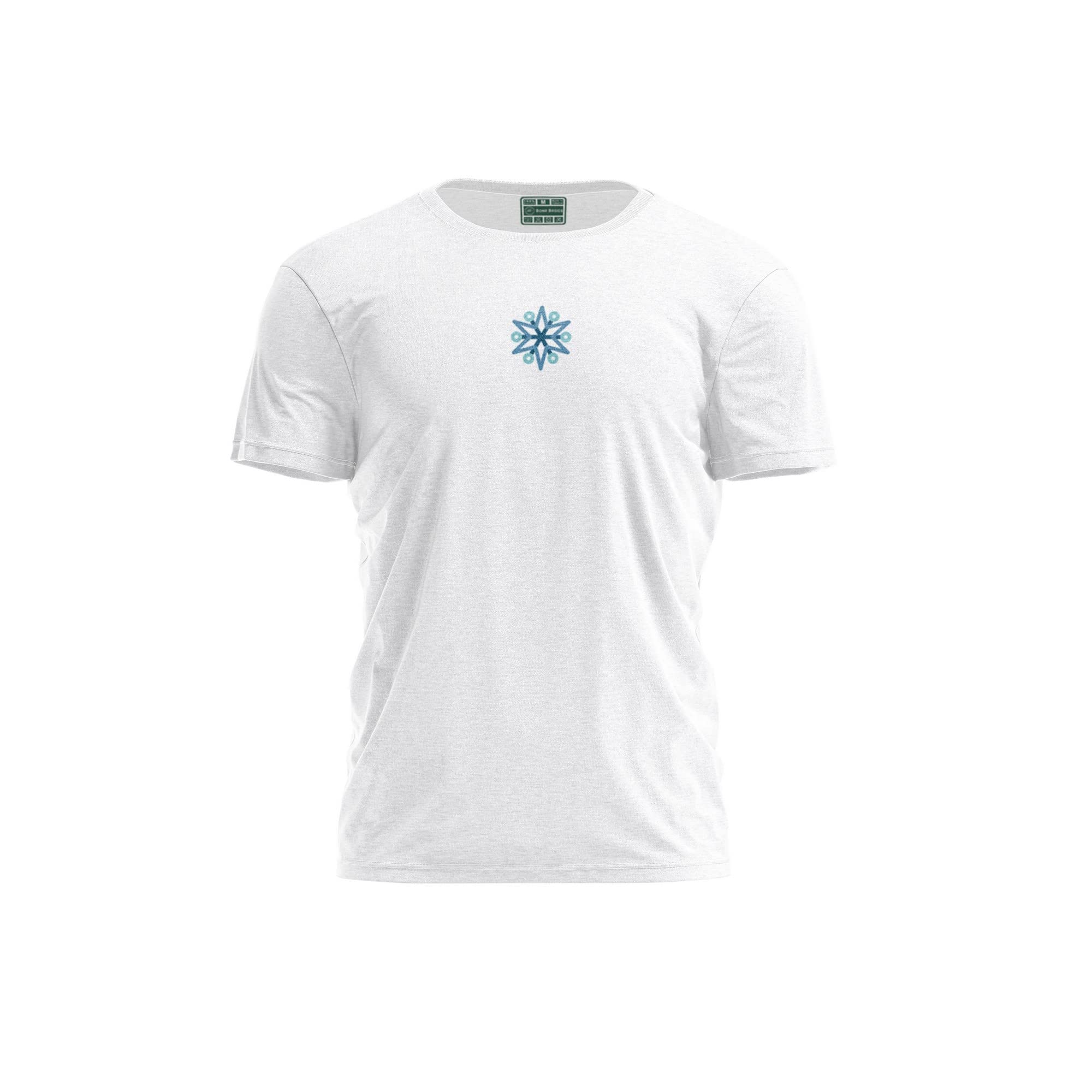 Bona Basics Men's BUTSWI-104781 T-Shirt, White, XL