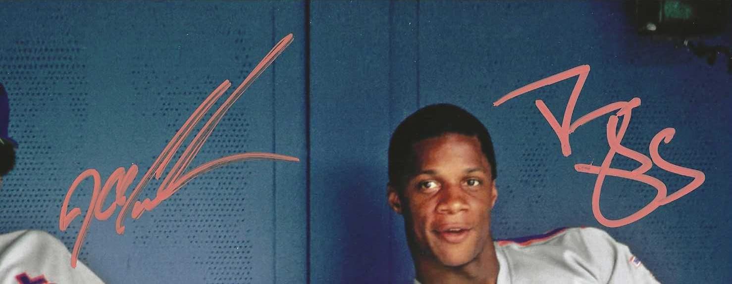 New York Mets Dwight (Doc) Gooden & Darryl Strawberry Autographed 8x10 Photo Picture - Valentines Day, Birthday, Fathers Day, Or Christmas Gifts For Men, Dad, And Husband. JSA COA