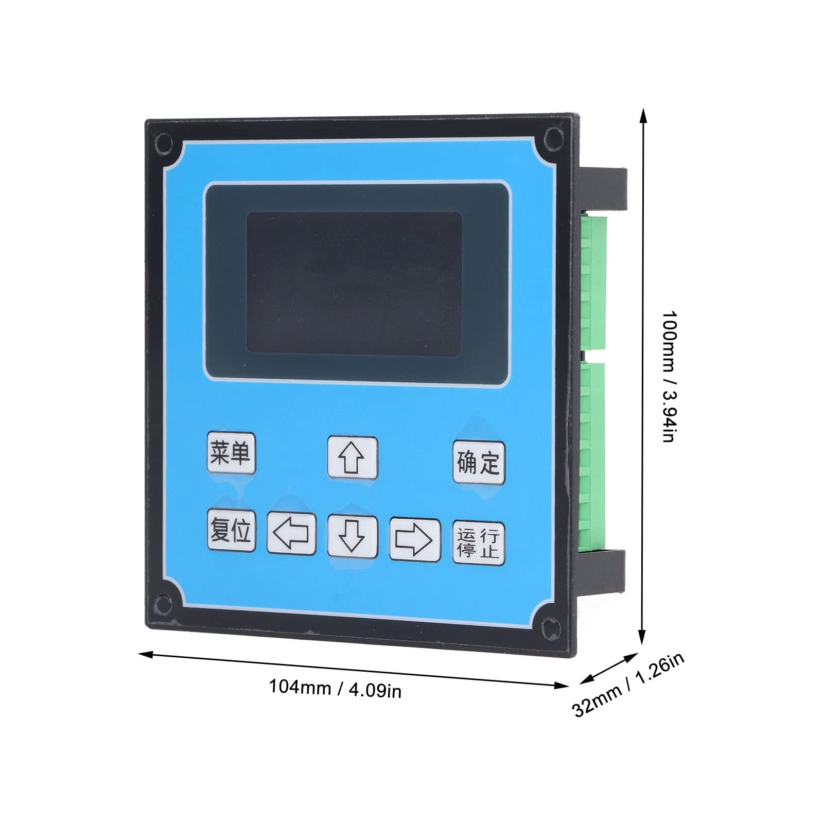 Ausla Controlador de Servomotor Paso a Paso Programable Panel de Control de Motor ABS DC12V a 36V Pantalla LCD 1Hz a 50000Hz Salida X Y para Equipos Industriales Y Usuarios de Automatización