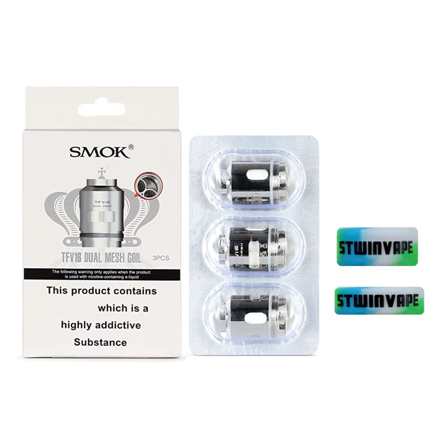 smok arcfox coils SMOK TFV18 Replacement Coils & RBA main image 0