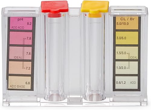 Miniatura 3 de SWIMLINE HYDROTOOLS - Kit de prueba de agua de piscina de clorobromopH económico