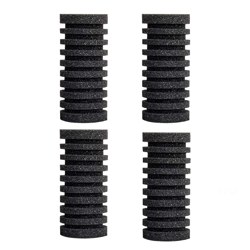 Esponjas de Reposição para Filtro de Esponja Duplo de Aquário hygger Tamanho S, Pacote com 4