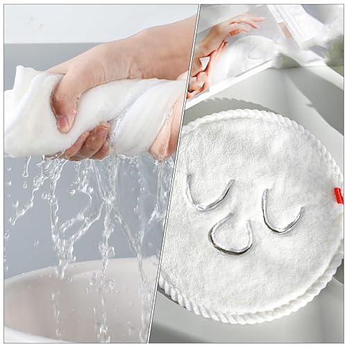 Miniatura 7 de minkissy 2 piezas de toallas faciales reutilizables, antienvejecimiento, compresa fría y caliente, toalla de vapor facial, mascarillas hidratantes,