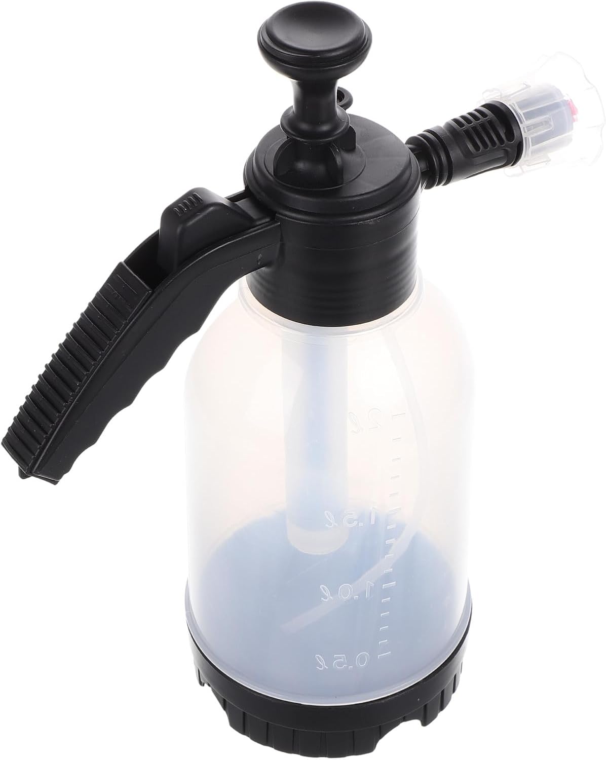 High Pressure Car Wash Foam Gun with Adjustable Nozzle and Bottle, Portable Pneumatic Foam Sprayer for Automotive Detailing and Exterior Cleaning