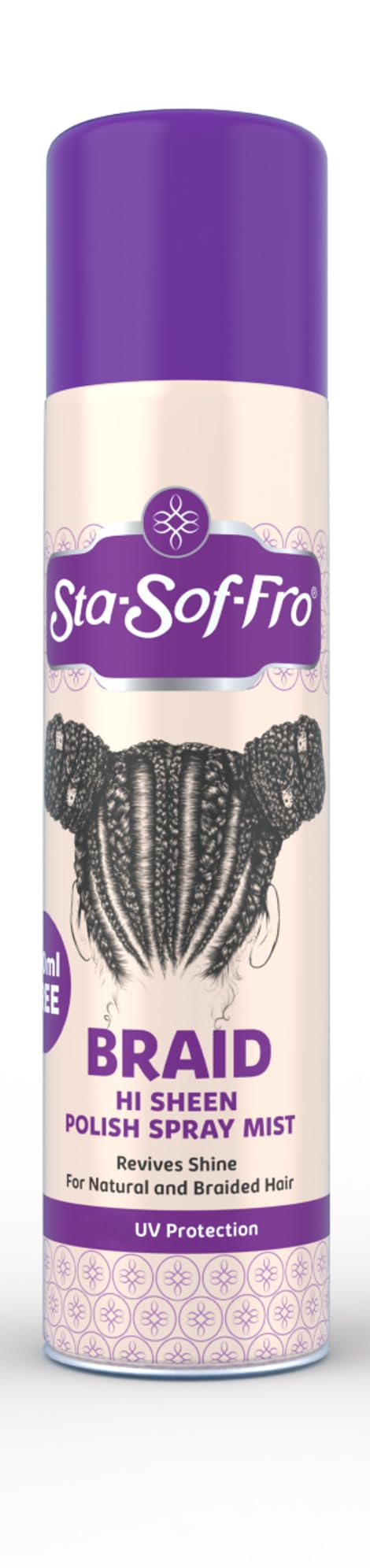 Sta-Sof-Fro BRAID Hi Sheen Polish Spray Mist 325mL