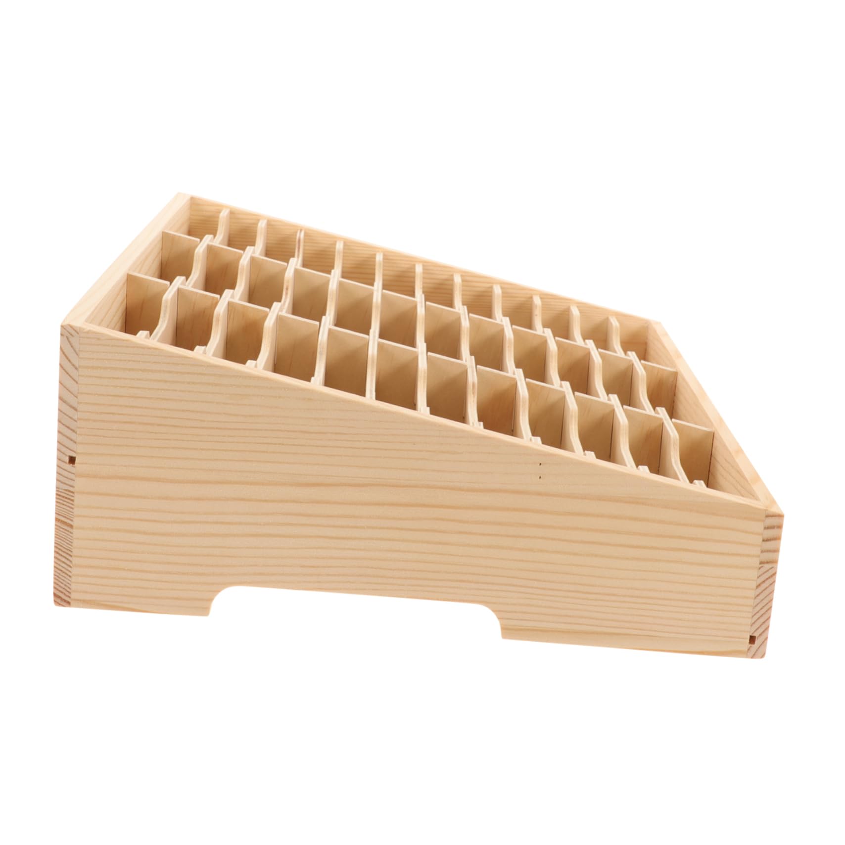 Operitacx Soporte para Teléfono Móvil de Escritorio en Madera Resistente Múltiples Compartimentos para Organizar y Almacenar en Habitaciones de Estudio o Dormitorio