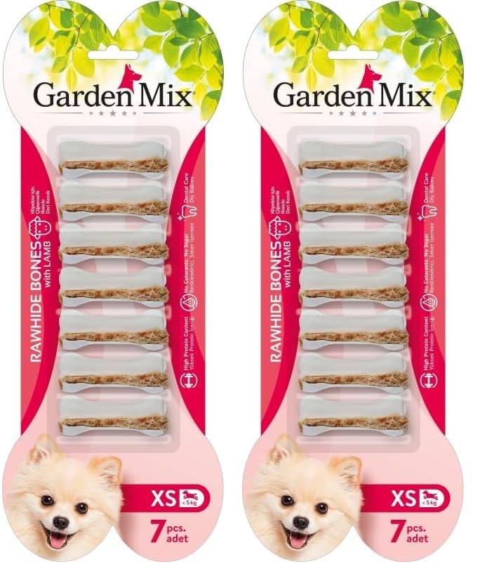 Garden Mix Kuzulu Kemik 7'li Xs 6.3 Cm (2 paketi)