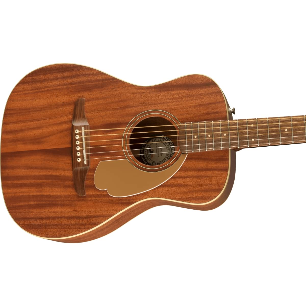 Amazon | Fender/FSR Malibu Player Walnut Fingerboard All Mahogany 