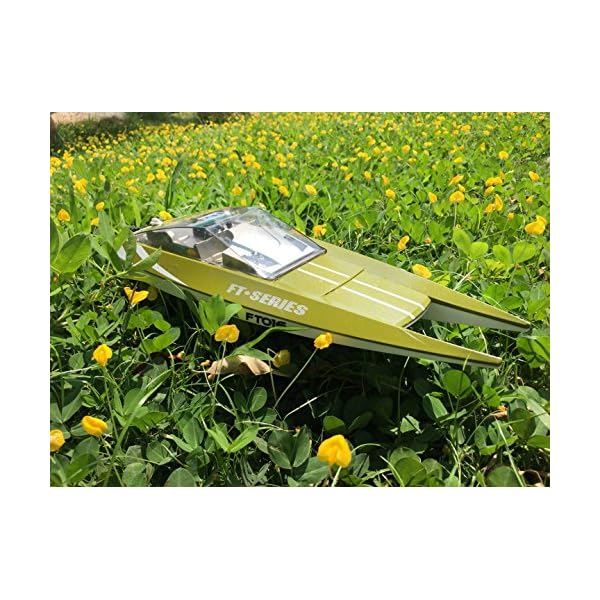 Feilun FT016 Fernbedienung Boot Wasserfahrzeug 18,9 Zoll RC Rennen High Speed 30 KM/h Auto Wasserkühlung für See Pool Hobbys Jungen Erwachsene – Bild 4