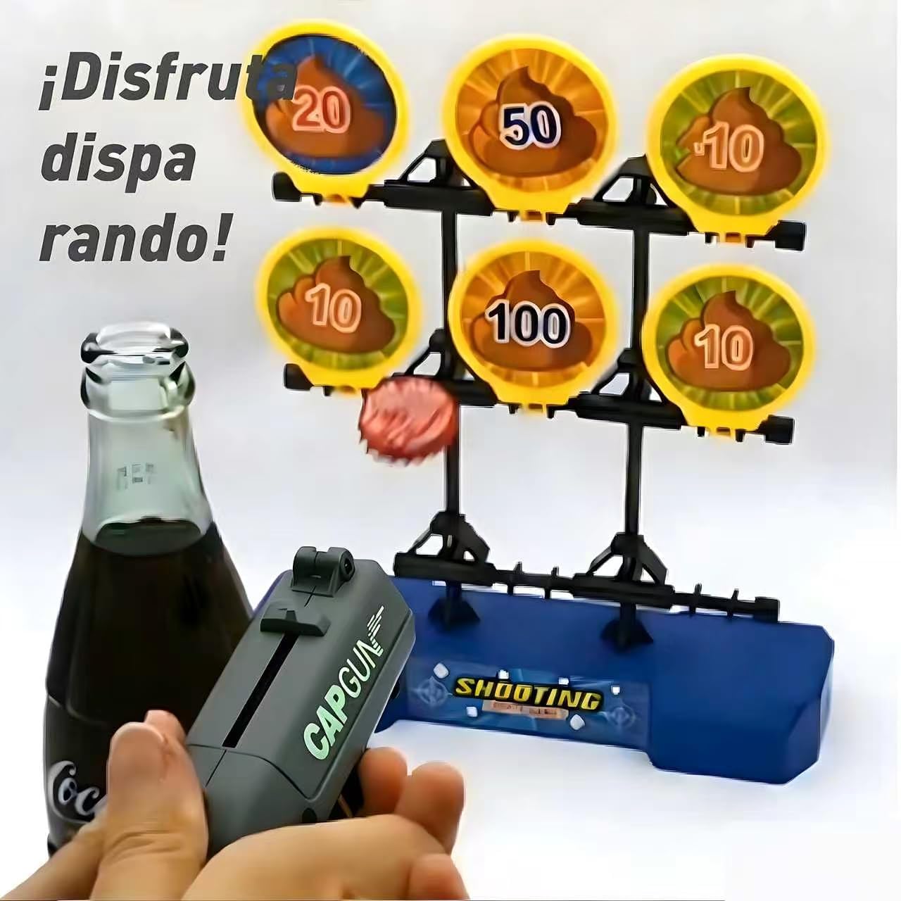 2PCs Grey Novelty Cap Gun Style Bottle Opener – Realistic Construction with Ergonomic Grip for Beverages, Themed Parties & Gifts image 5