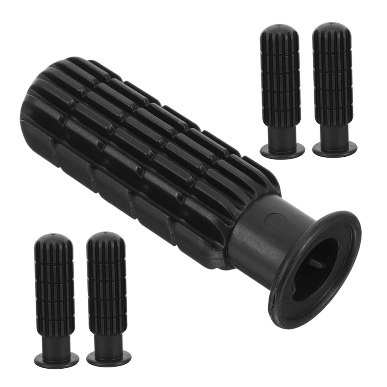 BESPORTBLE 5pcs Skid Foosball Handles Table Football Replacement Grips Comfortable Control for Family Competitive Play Easy Upgrade for Foosball Tables