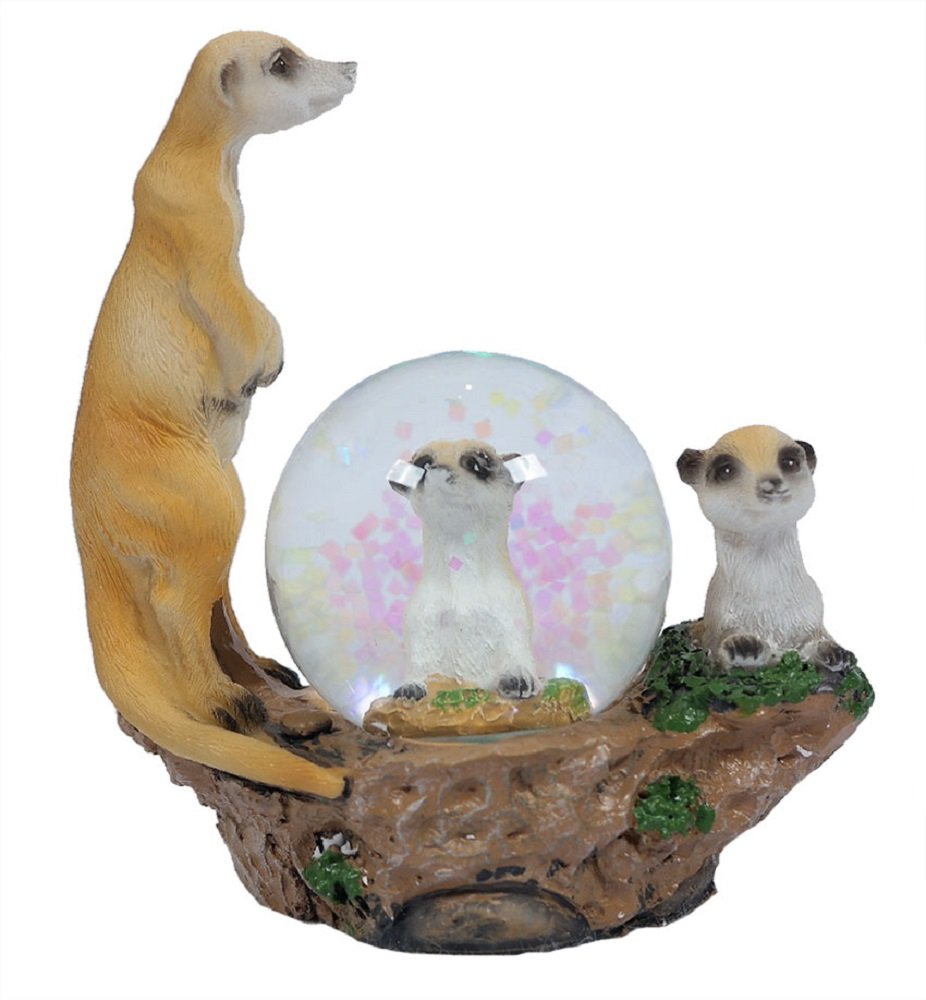 Ravensden Erdmännchen Schneekugel - Niedlicher Deko-Artikel Für Tierfans