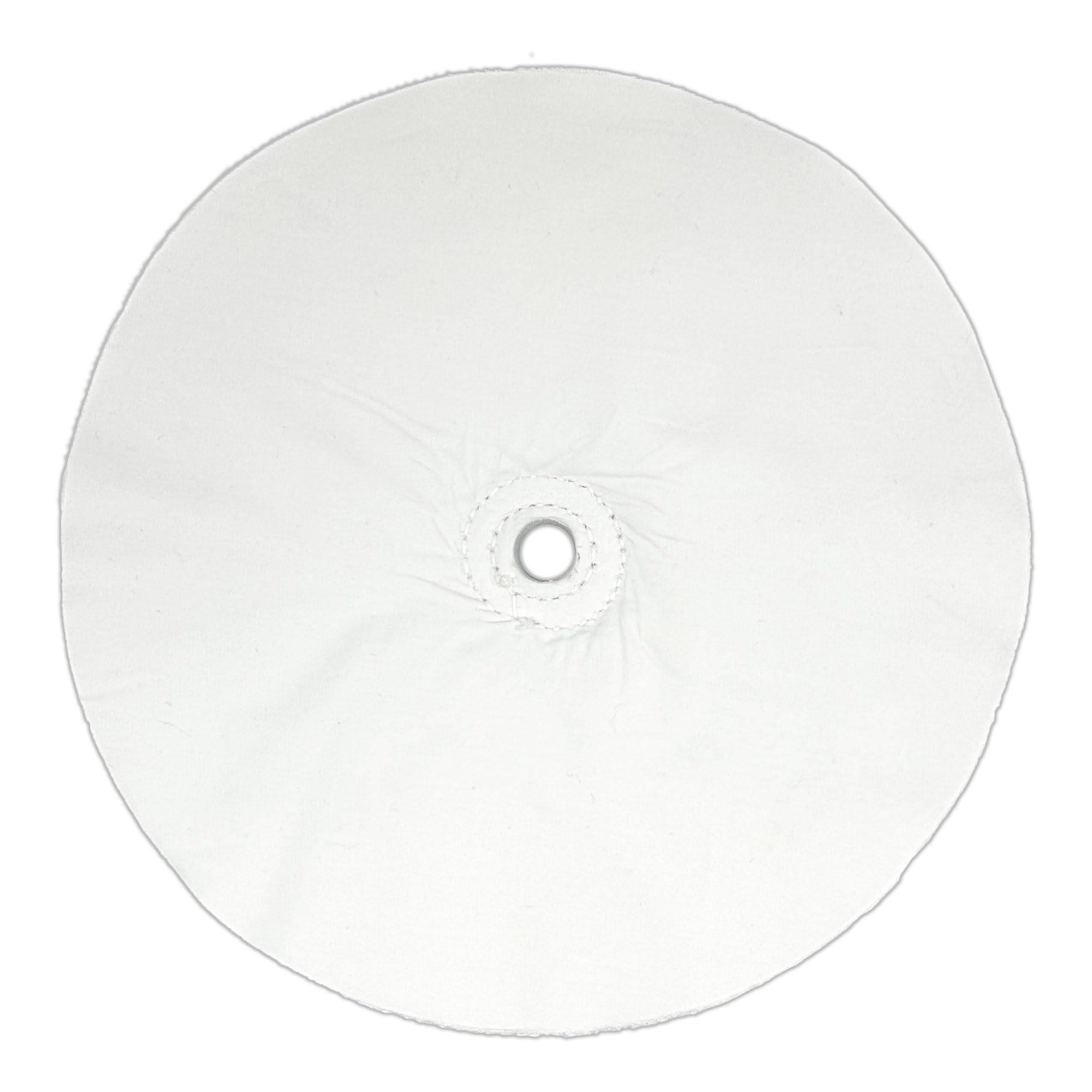 Renegade Products 10" Full Disc Center Stitch Buffing Wheel, 1/2" Arbor, 40 Ply - Metal Polishing and Finishing Wheel