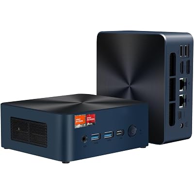 Mini PC Gaming,BREN7P AMD Ryzen 7 7840HS 5.1GHz Dual NIC LAN 2.5Gbps Desktop Compute 16GB DDR5 512GB PCIe4.0 SSD,USB4.0,Triple 4K Display,HDMI,DP,USB-C,WiFi 6 BT5.2,Multitasking