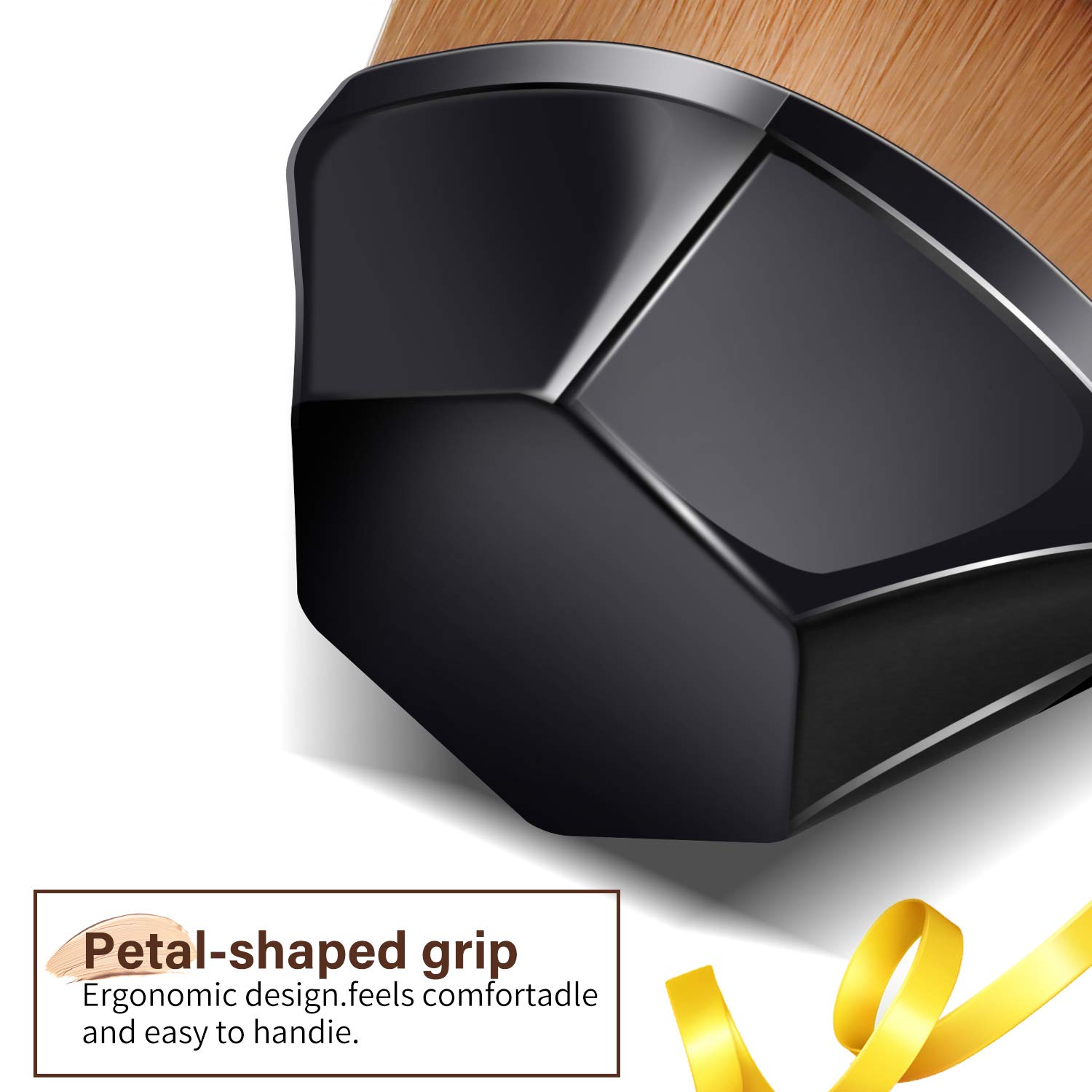 Petal-Shaped Foundation Brush, Foundation Makeup Brush, Suitable for Mixed Liquid, Cream or Flawless Powder Cosmetics, Multifunctional Makeup Brush : Beauty & Personal Care