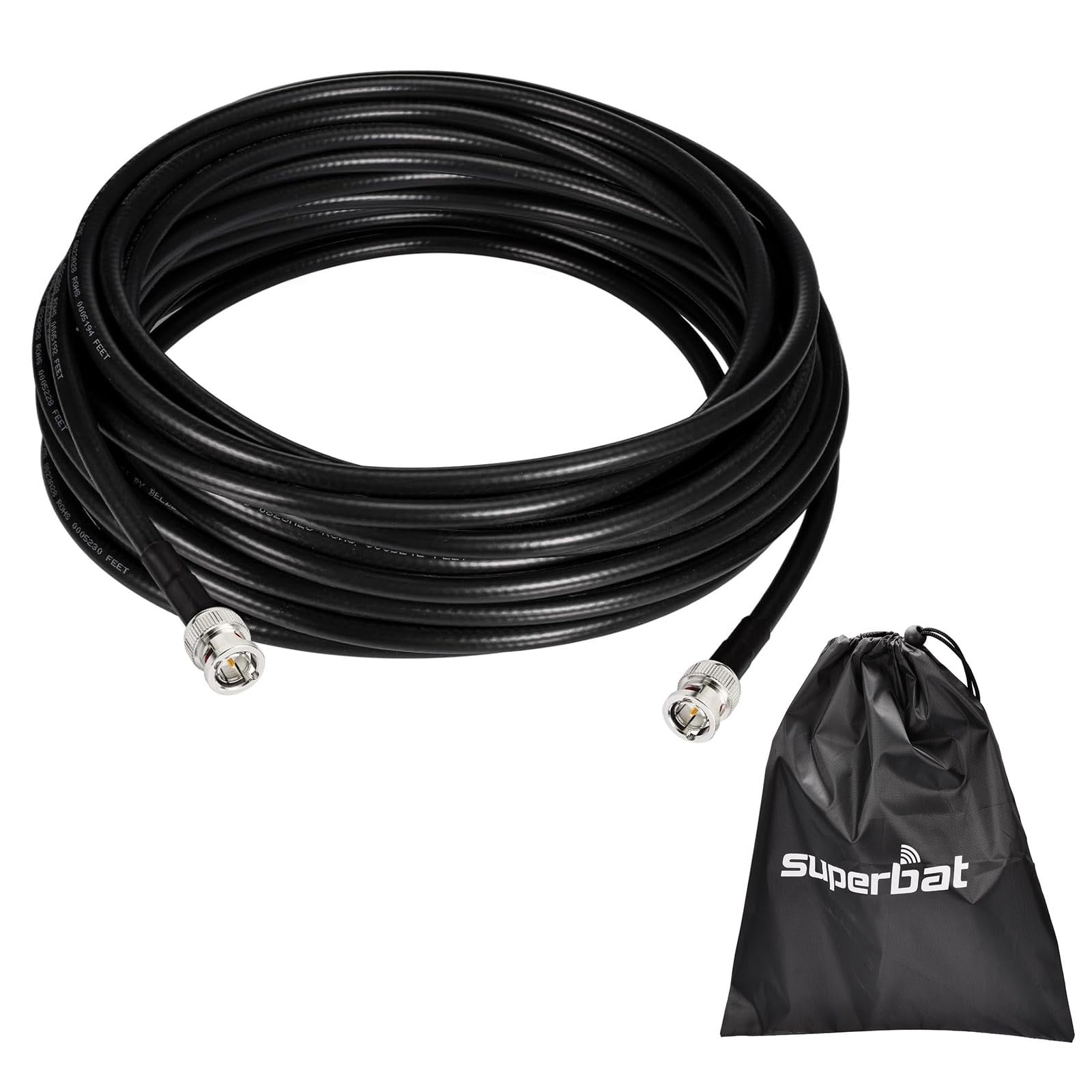 Câble SDI Belden 1694A 12m BNC mâle 75 Ohm pour caméra 4K - 8