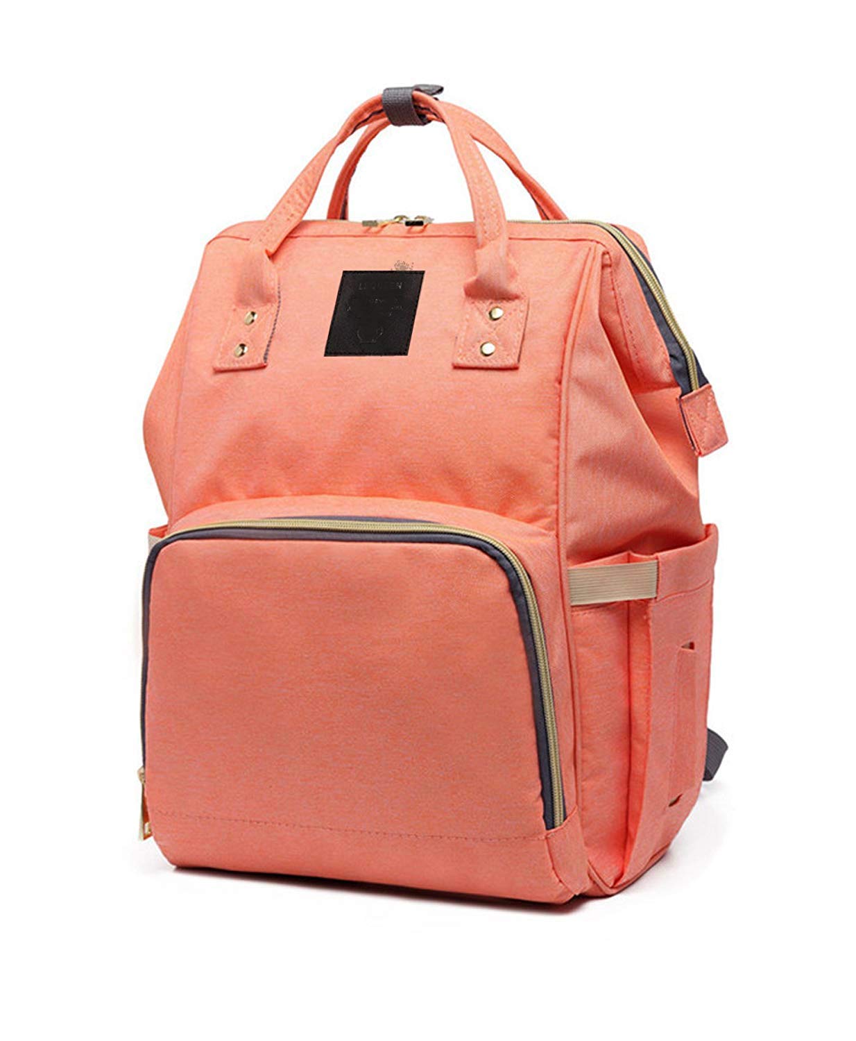 Melange Fabric Diaper Bag for Mothers for Travel with Warranty | Spacious Diaper Bags for Mom | Baby Bag for Mother Travel | Maternity Bags for Mother and Baby-picture-15