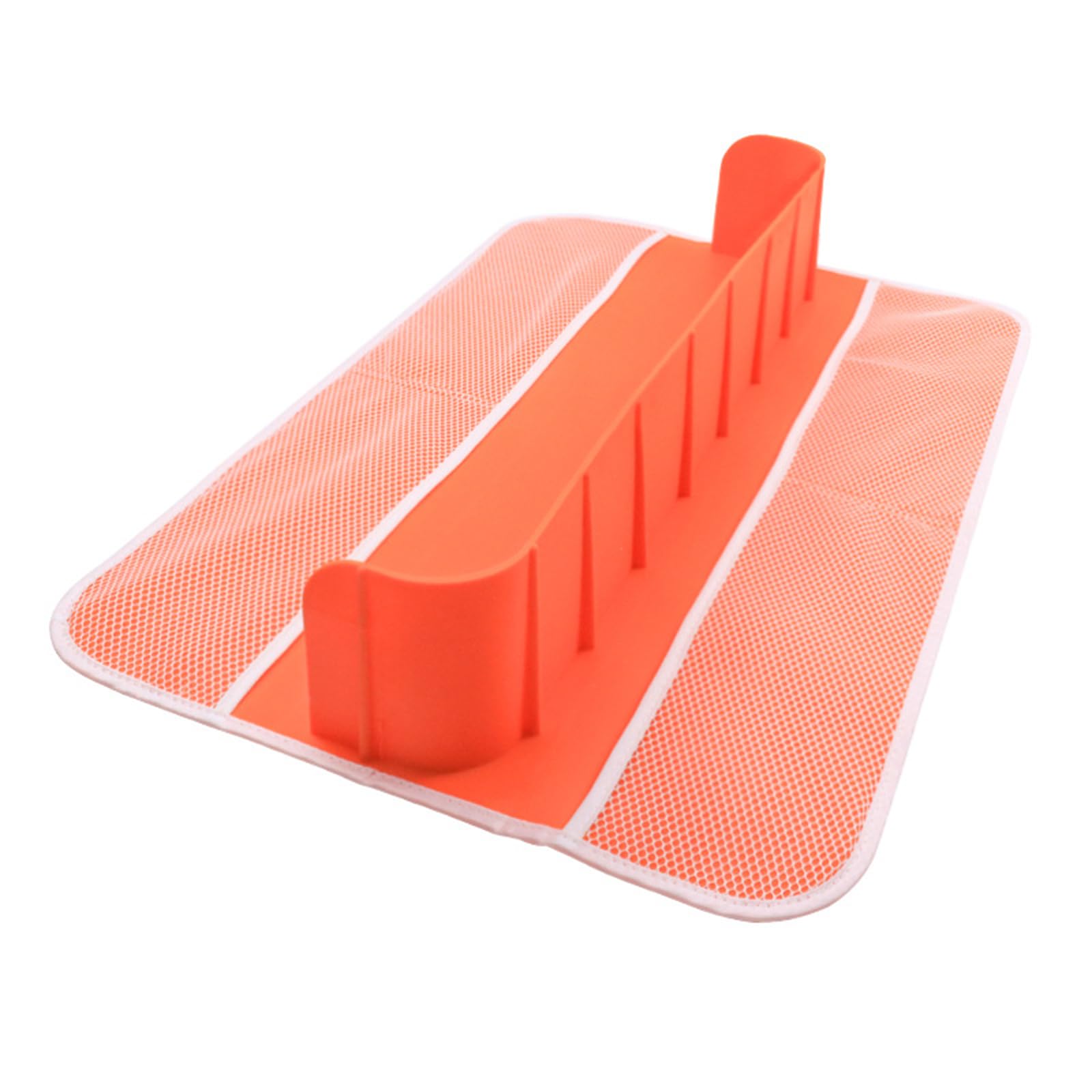 HENYGEN Silicone Bathtub Splash Guard Toy Organiser with Multiple Storage Compartments for Childrens Bathroom Supplies Multifunctional Bath Accessory