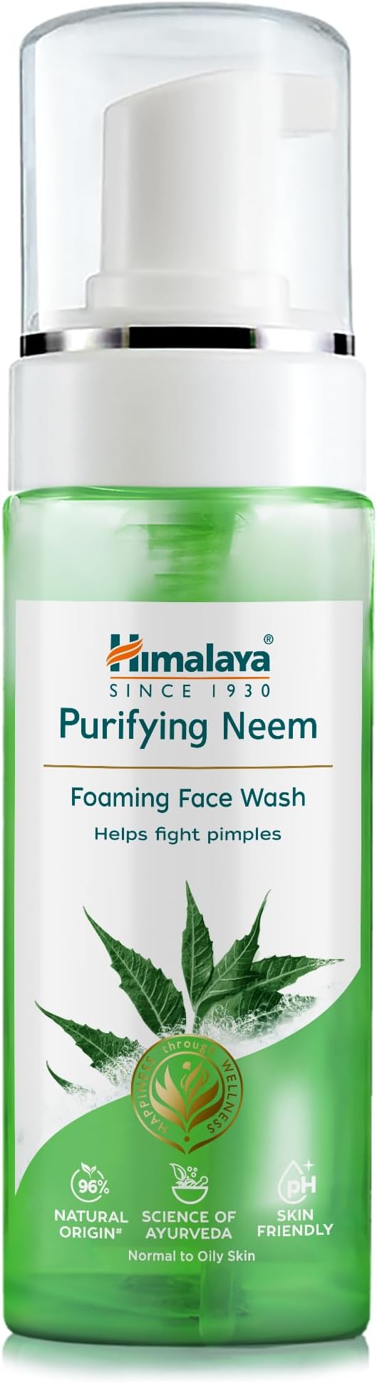 Herbals Neem Face Wash Foam with Turmeric Extract, 150 ml