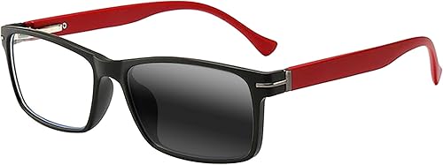Miniatura 6 de SightPerk Gafas de lectura progresivas fotocromáticas multifocales rectangulares para hombre de uso lejano y casi doble