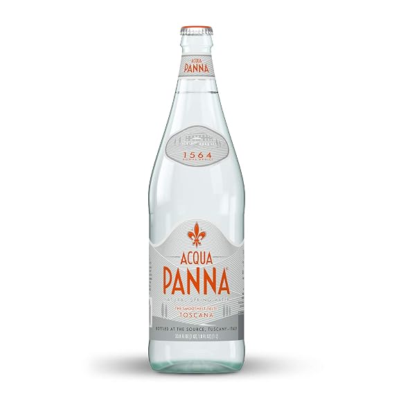 Acqua Panna Natural Spring Water, 33.8 Fl. Oz. Glass Bottle