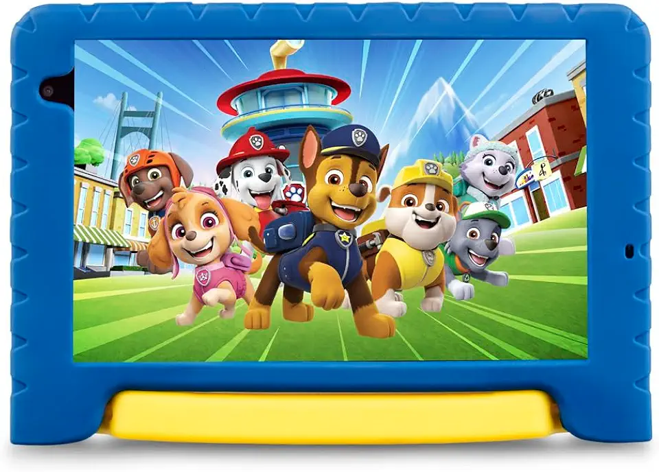 Tablet Infantil Patrulha Canina 8" Wi-Fi 6GB RAM 64GB Android 13 Octa-Core com Capa Resistente, Controle Parental, Câmera Frontal 2MP e Principal 5MP Multi - NB440