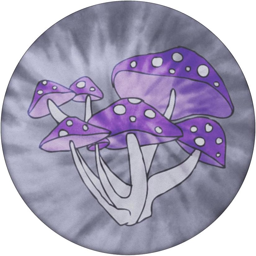 PopSockets Phone Grip – Mushroom PopSocket - Tie Dye Toad PopSockets Adhesive PopGrip